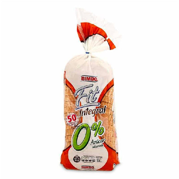 PAN BIMBO FIT 350G CERO INTEGRAL